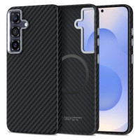 Tech-Protect Ion Carbon MagSafe Case for Samsung Galaxy S25 - Black