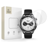 Tech-Protect Glass Fit+ 2-pack tempered glass for Xiaomi Watch S4 - transparent