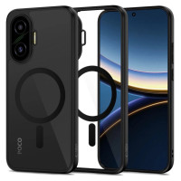 Tech-Protect MagMat MagSafe Case for Xiaomi Poco F7 5G - Black and Transparent