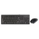 A4Tech 43774 Mouse & Keyboard KM-72620D Black