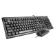 A4Tech 43774 Mouse & Keyboard KM-72620D Black