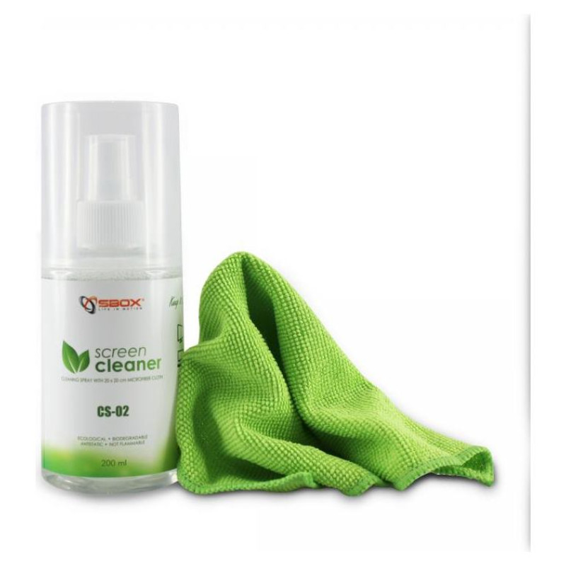 Sbox CS-02 Screen Cleaner 200ml