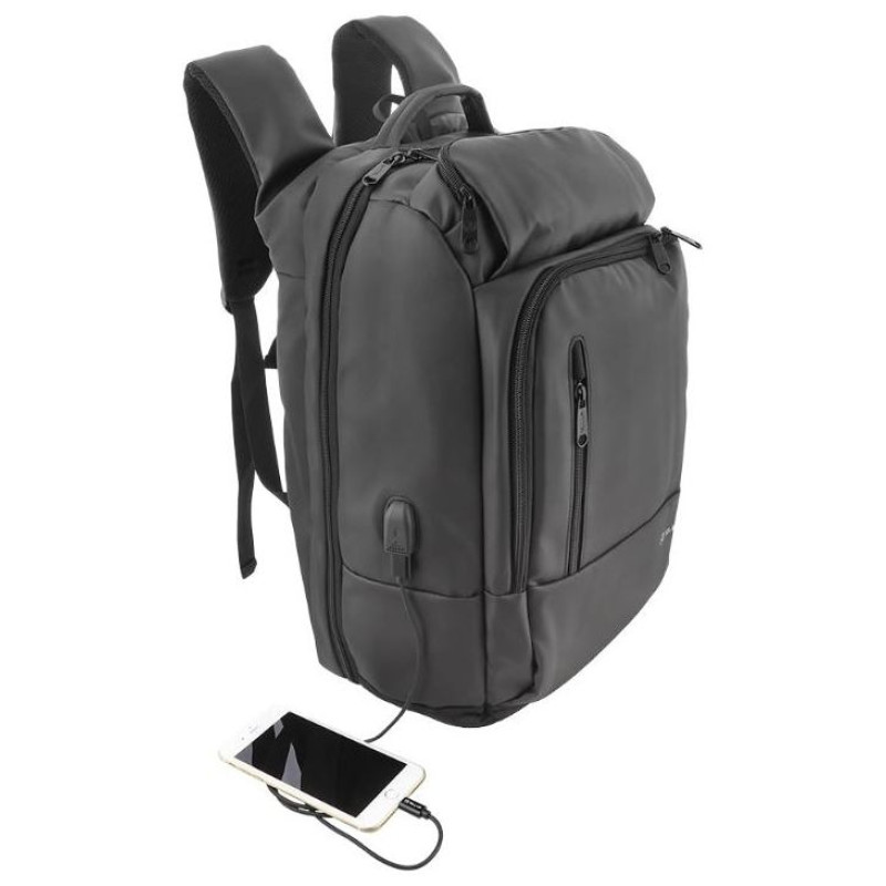 Tellur 17.3 Notebook Backpack Business XL, USB port, black