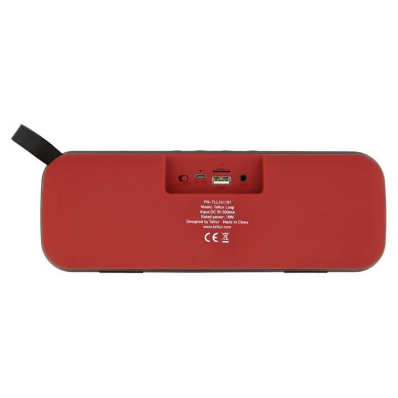 Tellur Bluetooth Speaker Loop 10W Red