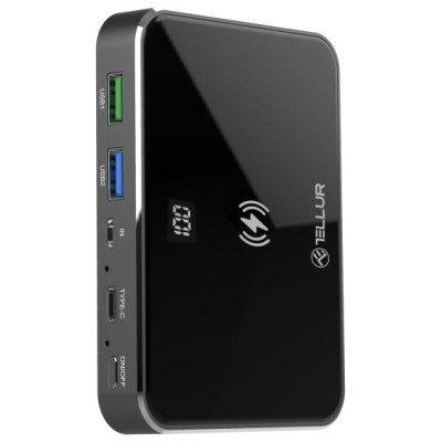 Tellur Graphene PD10000 Power Bank 10000mAh Black