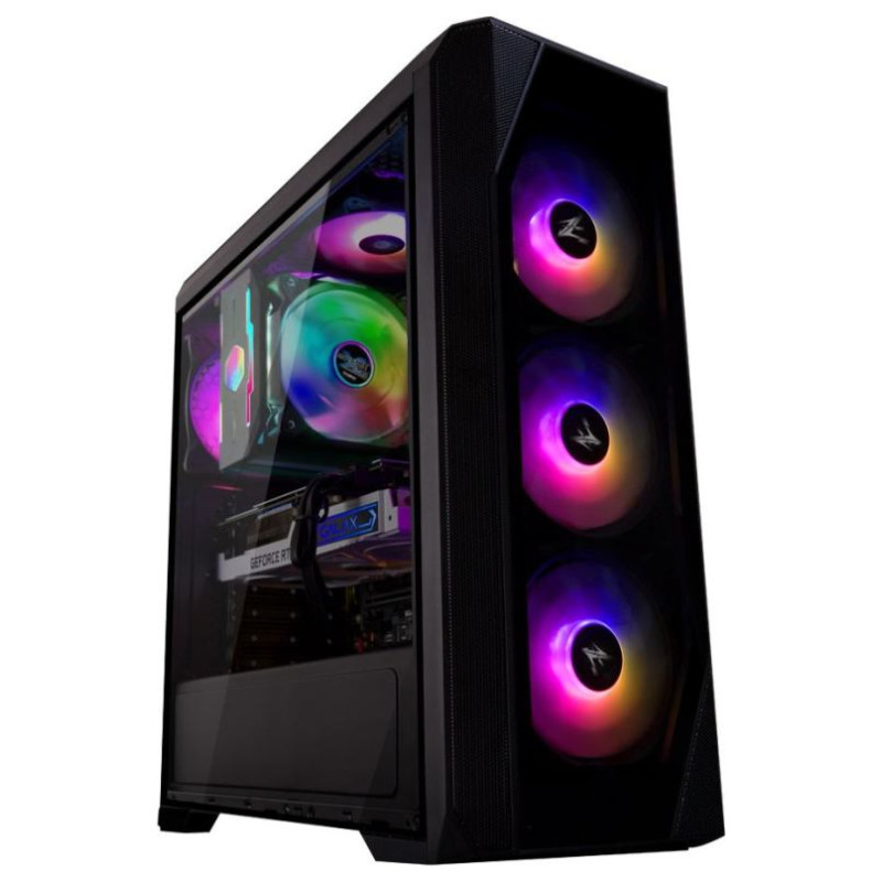 Zalman N5 TF ATX, RGB fan x4, T/G