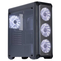 Zalman I3 ATX  Black,  LED fan x4