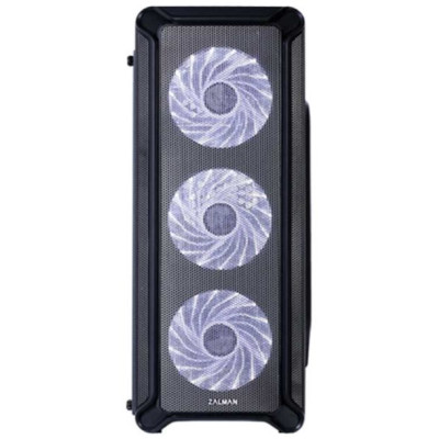 Zalman I3 ATX  Black,  LED fan x4