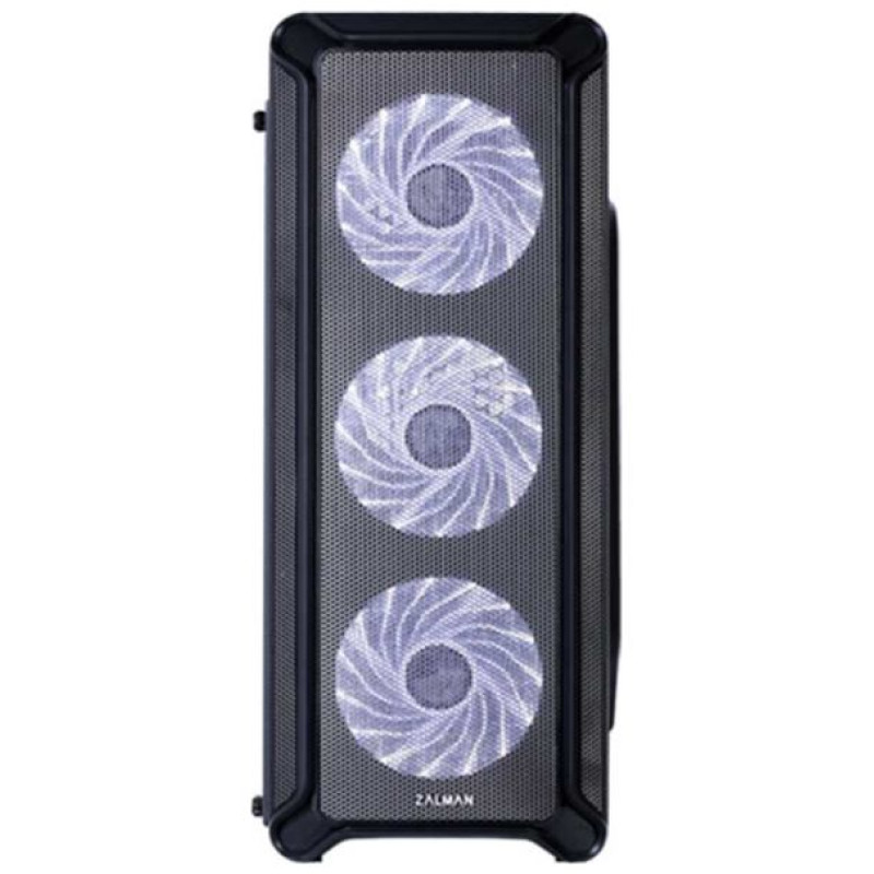 Zalman I3 ATX  Black,  LED fan x4