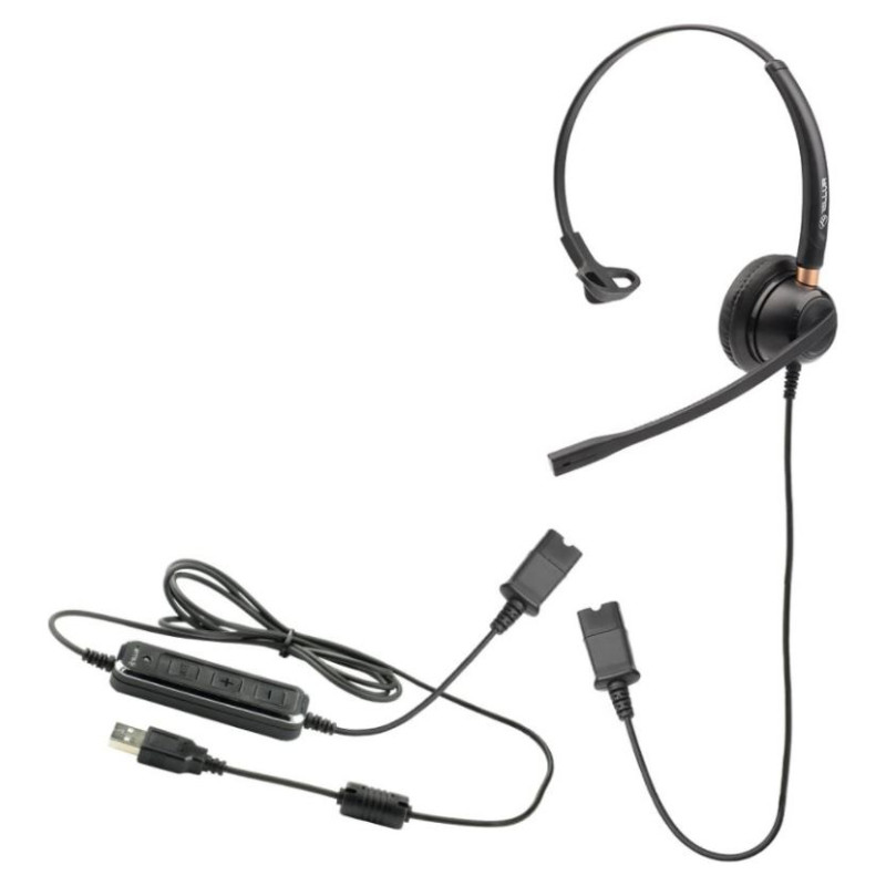 Tellur Voice 510N Monoaural USB Black
