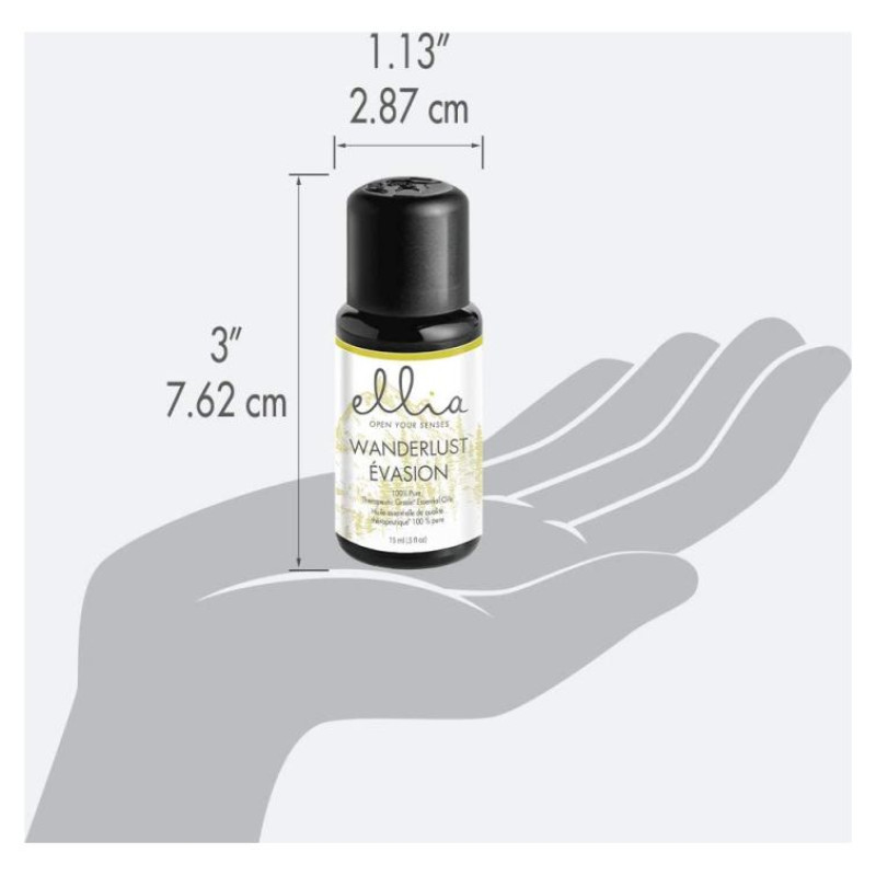 Ellia ARM-EO15WNL-WW2 Wanderlust 100% Pure Essential Oil - 15ml