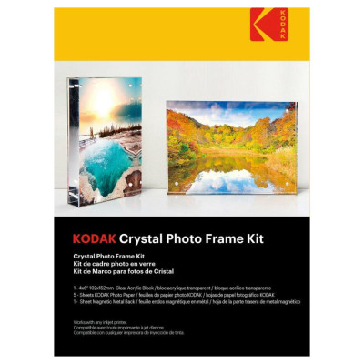 Kodak Crystal Photo Frame Kit 5 Sheets