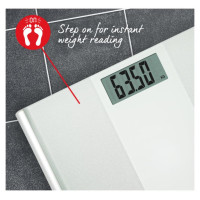 Salter 9009 WFEU12 Ultimate Accuracy Electronic Bathroom Scales white