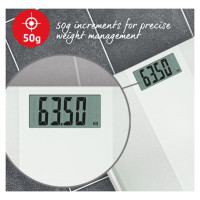 Salter 9009 WFEU12 Ultimate Accuracy Electronic Bathroom Scales white