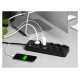 Tracer 46975 PowerGuard 1.8m Black (5 Outlets)