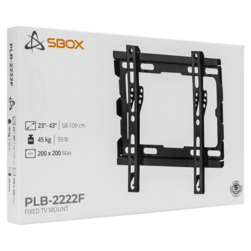 Sbox PLB-2222F-2 (23-43/45kg/200x200)