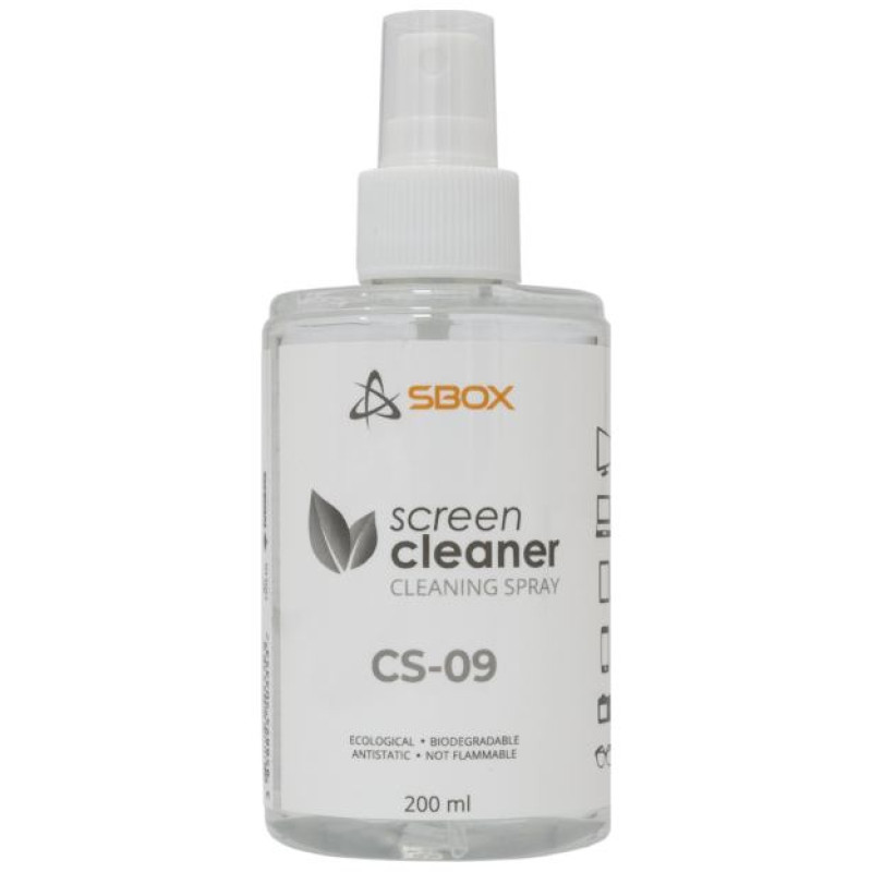 Sbox CS-09 Screen Cleaner 200ml