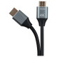 Tellur High Speed HDMI 2.0 cable, 4K 18Gbps plug-plug Ethernet gold-plated 1.5m black