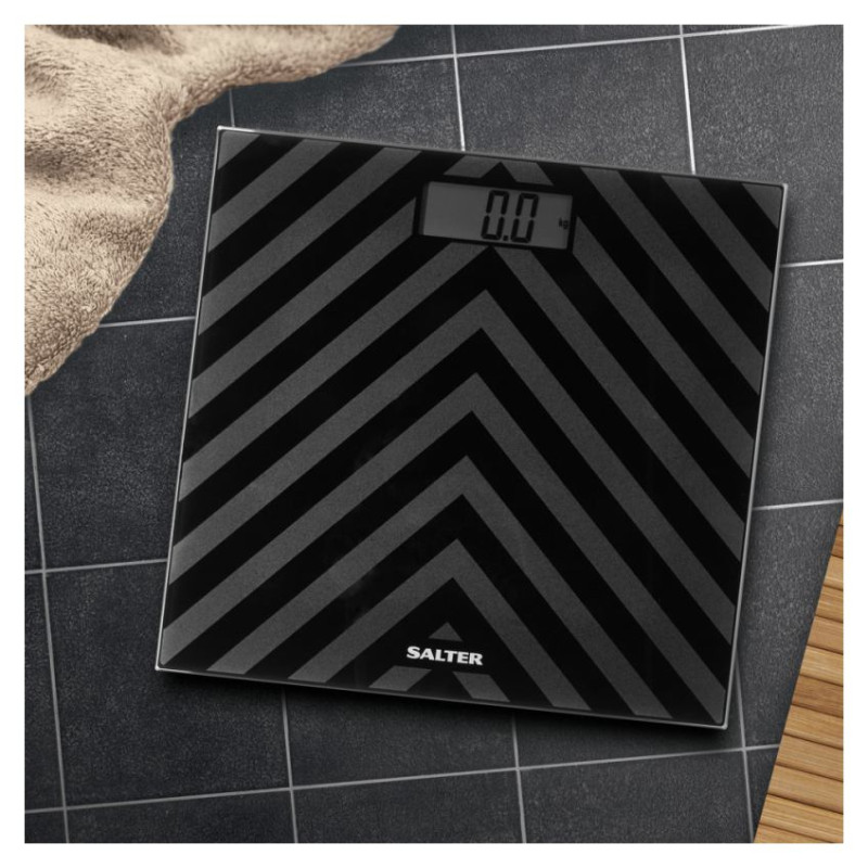 Salter SA00287 BACFEU16 Chevron Two Tone Bathroom Scale
