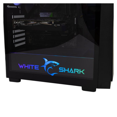 White Shark GCC-2401 Warhead-3 Black 4 Fans 12cm RGB