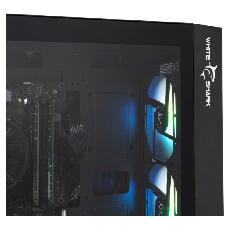 White Shark GCC-2401 Warhead-3 Black 4 Fans 12cm RGB