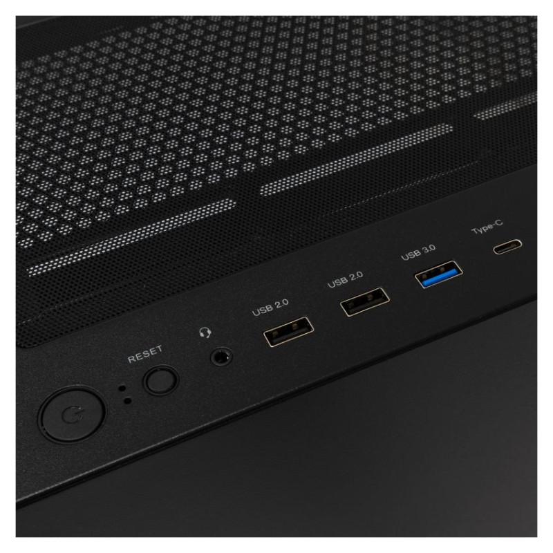 White Shark GCC-2401 Warhead-3 Black 4 Fans 12cm RGB