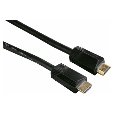Hama 00122105 High Speed HDMI Cable, plug - plug Ethernet gold-plated 3m