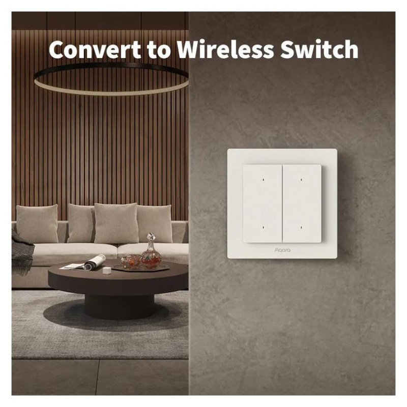 Aqara SMART HOME LIGHT SWITCH H2/WS-K08D AQARA