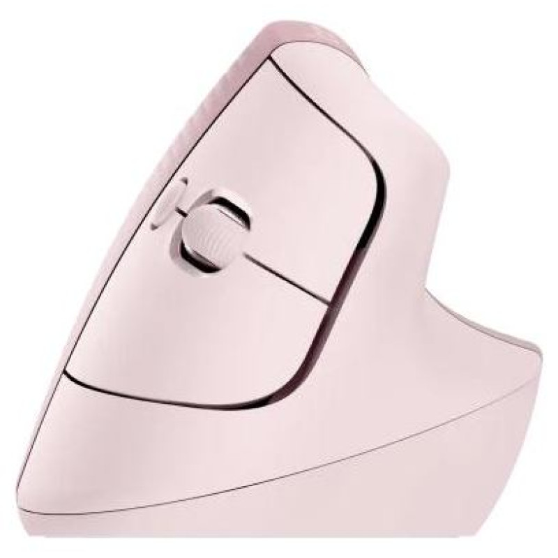 Logitech Lift Bluetooth Vertical Ergonomic Mouse - ROSE/DARK ROSE