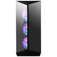 MSI Case|MSI|MPG GUNGNIR 110R|MidiTower|Case product features Transparent panel|Not included|ATX|MicroATX|MiniITX|Colour Black|MPGGUNGNIR110R