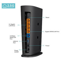 Tp-Link Wireless Router|TP-LINK|Wireless Router|6000 Mbps|Wi-Fi 6|USB 3.0|3x10/100/1000M|LAN \ WAN ports 2|ARCHERAX80
