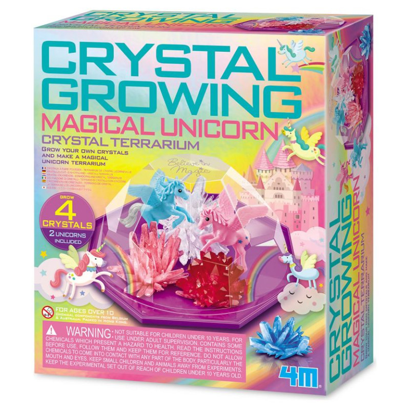 4M Maģiskais vienradzis kristāla terārijā