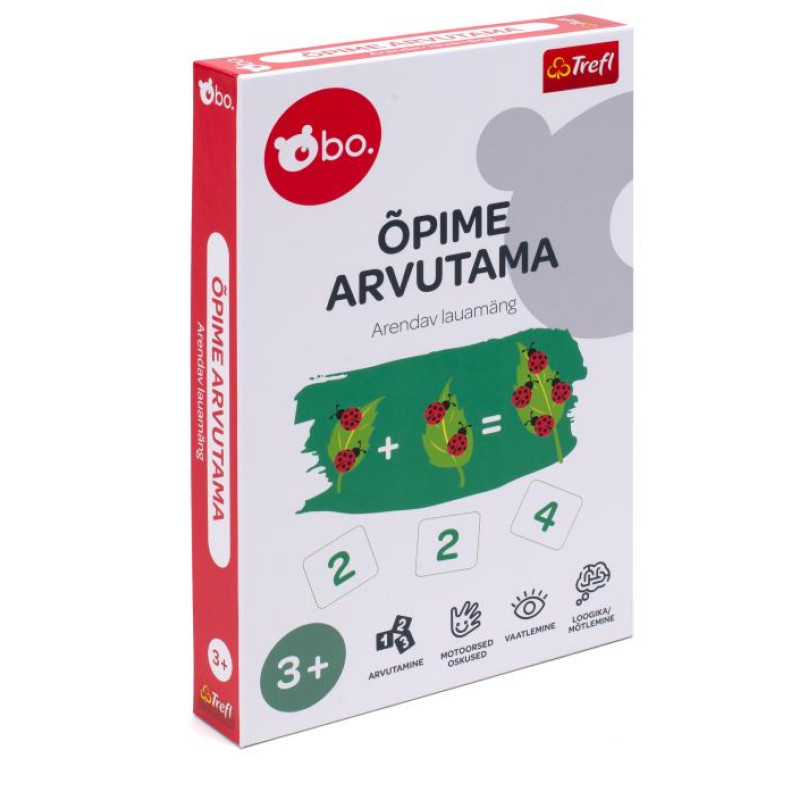 BO. Развивающая настольная игра "Учимся cчитать" (на эстонском языке)
