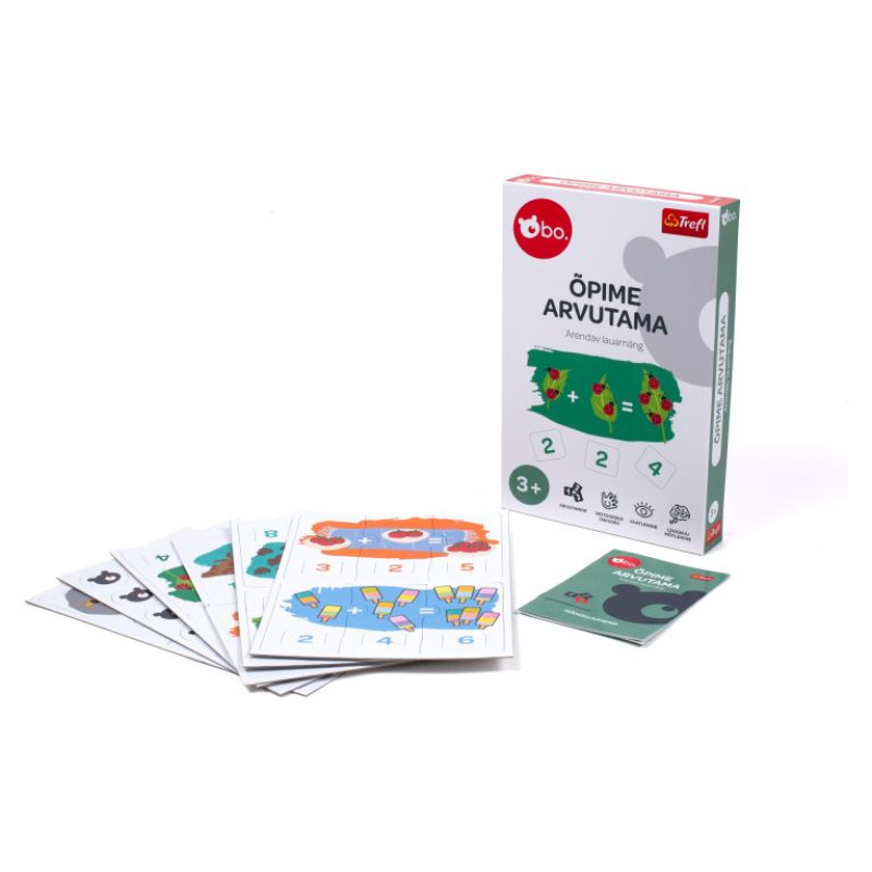 BO. Развивающая настольная игра "Учимся cчитать" (на эстонском языке)