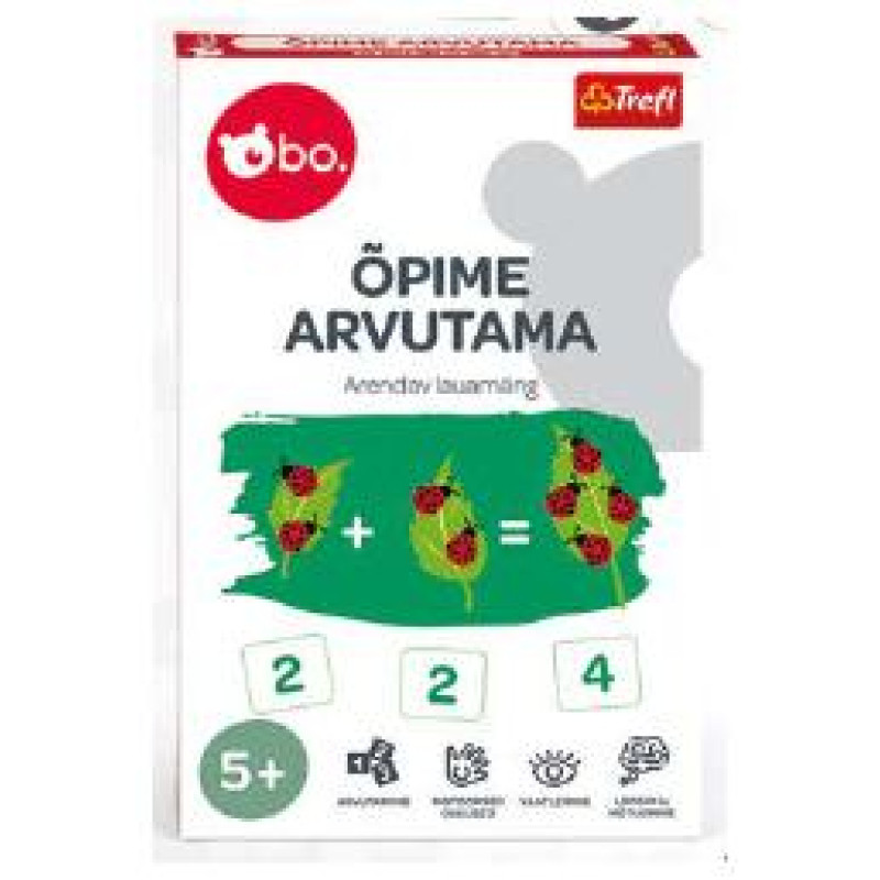 BO. Развивающая настольная игра "Учимся cчитать" (на эстонском языке)