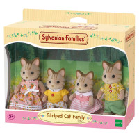 Sylvanian Families Svītraino kaķu ģimene