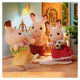 Sylvanian Families Ģimene - Šokolādes trušu ģimene