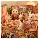 Sylvanian Families Ģimene - Šokolādes trušu ģimene