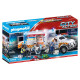 Playmobil Glābšanas transportlīdzekļi: Ātrā palīdzība ar gaismām un skaņu