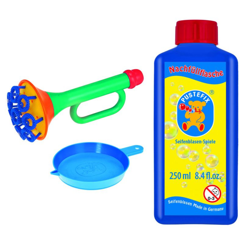 Pustefix Ziepju burbuļi Trompete