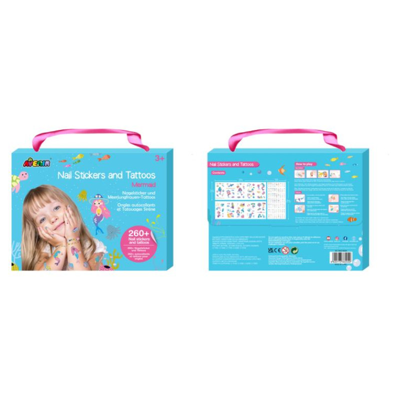 Avenir 230+ nagu uzlīmes un tetovējumi - Nāriņa