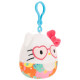Squishmallows HELLO KITTY W25 Piespraužama plīša rotaļlieta, 8 cm