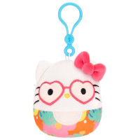 Squishmallows HELLO KITTY W25 Piespraužama plīša rotaļlieta, 8 cm