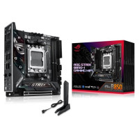 Asus Mainboard|ASUS|AMD B850|SAM5|Mini-ITX|Memory DDR5|Memory slots 2|1xPCI-Express 4.0 16x|1xPCI-Express 5.0 16x|2xM.2|1xHDMI|1xAudio-In|1xAudio-Out|1xMicrophone|2xUSB 2.0|5xUSB 3.2|1xUSB-C|1xOptical S/PDIF|1xRJ45|STRIXB850-IGAMINGWIFI