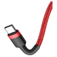 Baseus CATKLF-G09 USB-C - USB-C PD QC cable 60W 3A 480Mb/s 1m - red