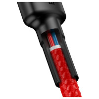Baseus CATKLF-G09 USB-C - USB-C PD QC cable 60W 3A 480Mb/s 1m - red