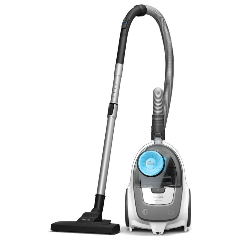 Philips Vacuum Cleaner|PHILIPS|Bagless|850 Watts|Capacity 1.3 l|Noise 77 dB|Blue/ White|Weight 4 kg|XB2122/09