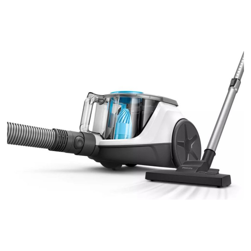 Philips Vacuum Cleaner|PHILIPS|Bagless|850 Watts|Capacity 1.3 l|Noise 77 dB|Blue/ White|Weight 4 kg|XB2122/09