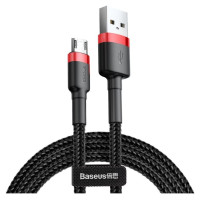 Baseus Cafule Cable CAMKLF-C91 USB-A / micro USB 1.5A 2 m - black and red