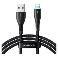 Joyroom Starry Series SA32-AL3 3A USB-A / Lightning cable 1m - black